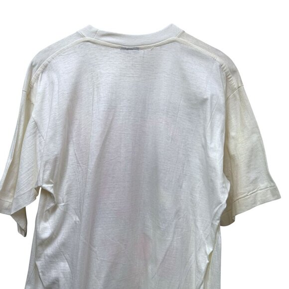 Vintage 90s Turtle Bay Graphic Tee Large Love Heart Short Sleeve New Imperfect - Picture 9 of 13